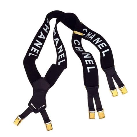 replica womens chanel sneakers|faux chanel suspenders.